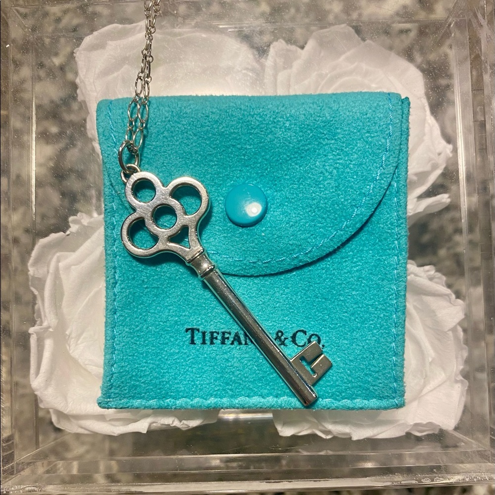 Tiff & Co. Key Necklace